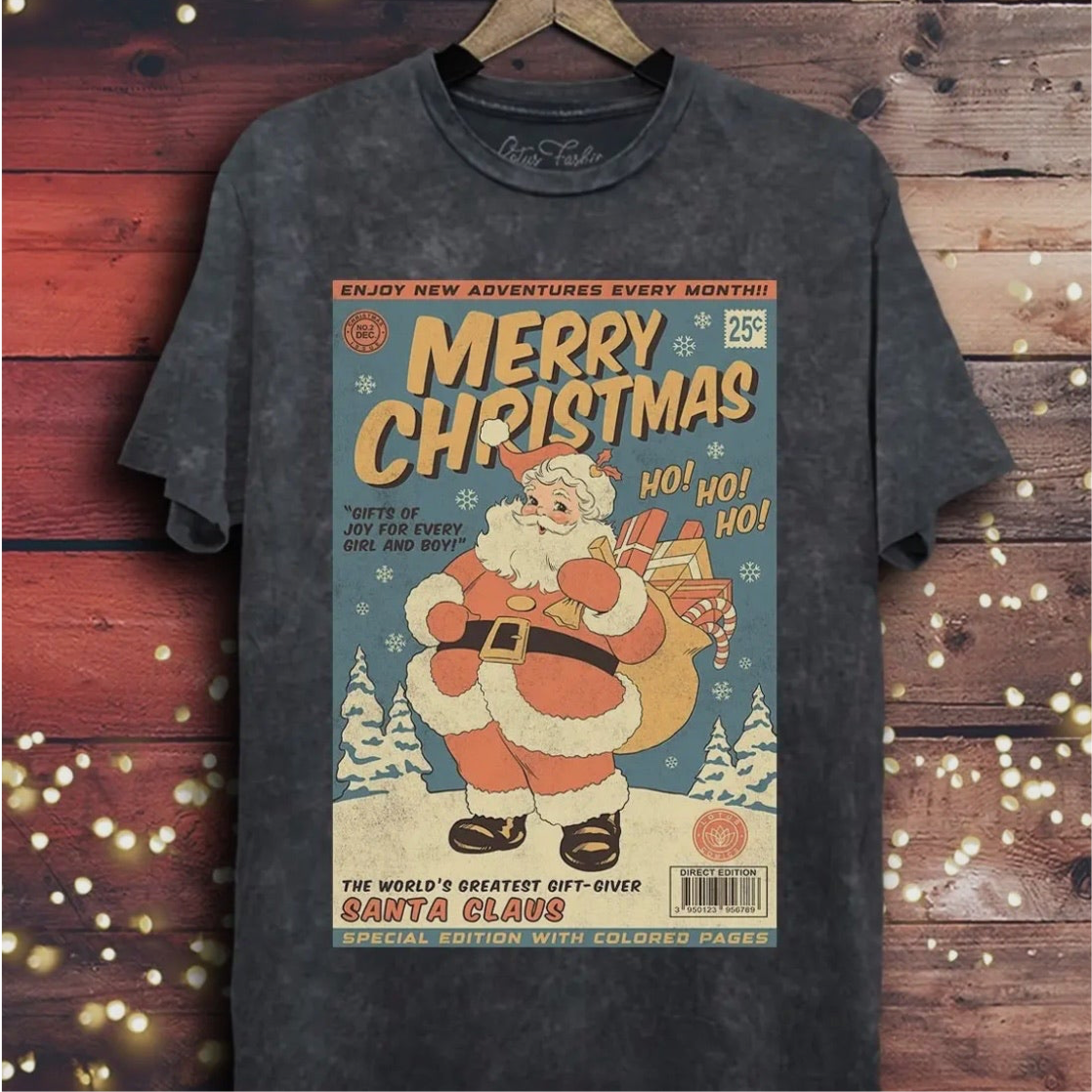 Plus Size Santa Tee