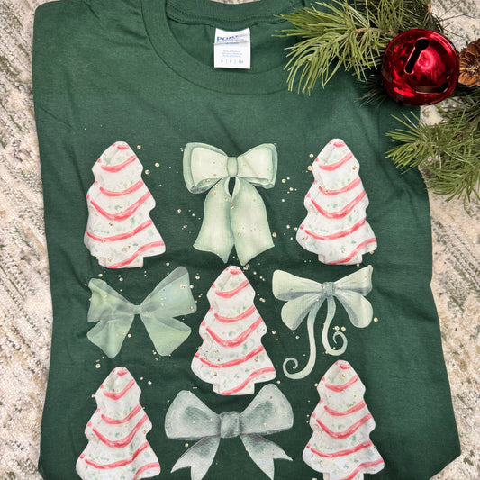 Christmas Tree Cake Graphic Tee